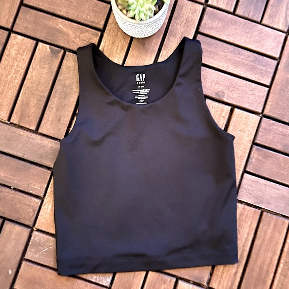 ✨LIKE NEW✨Gap Teen Dry Black Athletic Top - Gap Teen Size XL (12)